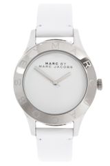 Marc By Marc Jacobs  Leather Strap with Silver Face