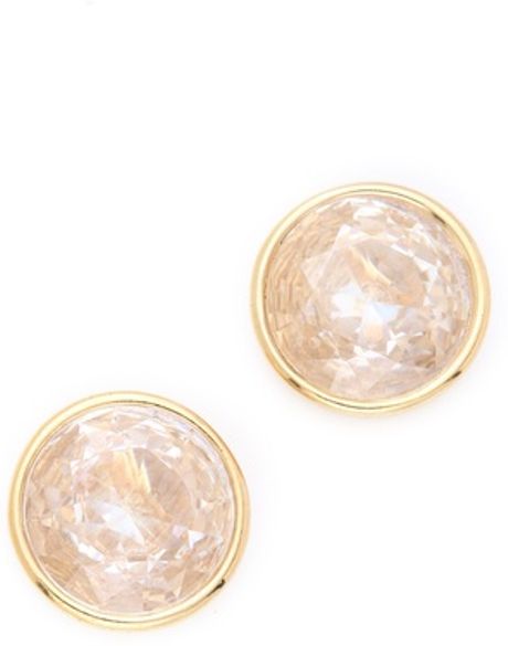 Michael Kors Jet Set Glamour Stud Earrings in Gold - Lyst