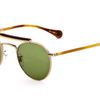 Oliver Peoples Soloist Round in Brown for Men (pewter with cobalto mineral glas) - Lyst
