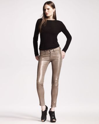  The Skinny Bronze Leather 