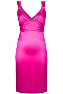 Roberto Cavalli Silky Dress - Lyst