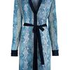 Roberto Cavalli Snakeskin Print Dress in Blue (turquoise) - Lyst