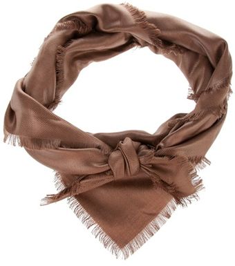 Yves Saint Laurent Frayed Scarf - Lyst