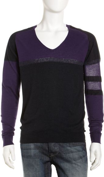 Diesel Kanarino Vneck Sweater - Lyst