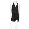 Helmut Lang Exclusive Twisted Silk Dress in Black - Lyst