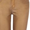 Karen Millen Metallic Coated Jean in Gold (bronze) - Lyst