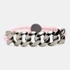 Marc By Marc Jacobs Turnlock Chain Bracelet in Pink (hematite/ colonial rose) - Lyst