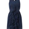 Pussycat Pussycat Sleeveless Ruffle Dress in Blue (navy) - Lyst