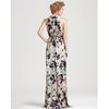 Rachel Zoe Gown Natasha Scarf Collar in Beige (beige multi) - Lyst