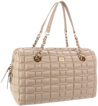  Leather Maxie Quilted Satchel 