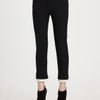 Alexander Mcqueen Cuffed Crepe Trousers in Black - Lyst