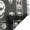 Alexander Mcqueen Skullprint Modal and Cashmereblend Scarf in Black - Lyst