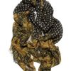 Burberry Prorsum Printed Cashmere and Silkblend Scarf in Black - Lyst