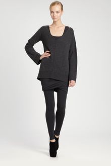 Donna Karan New York Cashmere Vneck Pullover - Lyst