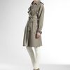 Gucci Fango Wool Trench in Green (fango) - Lyst