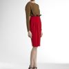 Gucci Belted Imperial Dress in Multicolor (red) - Lyst