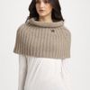 Gucci Wool Cashmere Olis Capelet in Beige (sand) - Lyst