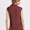 Helmut Lang Gathered Shroud Top in Black - Lyst