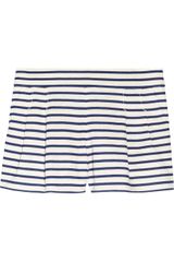 J.Crew Dapper Striped Linenblend Shorts