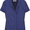 Jil Sander Arles Pleated Jacquard Jacket in Blue - Lyst
