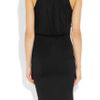 Kain Elodie Ruched Stretchmodal Dress in Black - Lyst