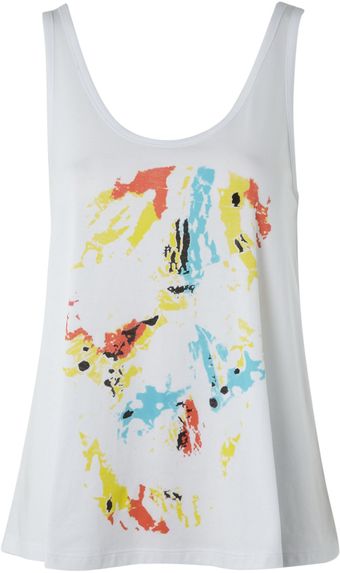 Label Lab Coloured Skull Vest - Lyst