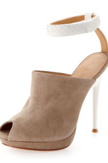 L.a.m.b. Apollo Anklewrap Pump Taupe - Lyst