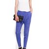 Mango Printed Tapered Trousers in Blue (kl) - Lyst