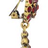 Oscar De La Renta 24karat Goldplated Crystal Clip Earrings in Gold - Lyst