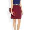 Sonia By Sonia Rykiel Jewelembellished Belted Knitted Cotton Dress in Blue - Lyst