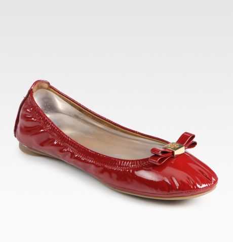 tory burch eddie patent ballet flat