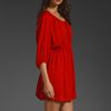 Joie Geranium Dress in Red (gypsy red) - Lyst