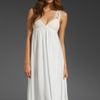 Mara Hoffman Long Macrame Dress in White - Lyst