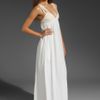 Mara Hoffman Long Macrame Dress in White - Lyst