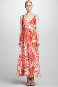 Milly Samantha Sleeveless Maxi Dress - Lyst