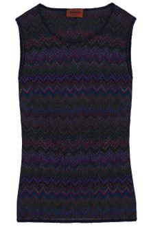 Missoni Lace Insert Long Sleeved Gown - Lyst