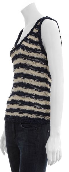 Rag & Bone Sevilla Tank in Blue (navy) - Lyst