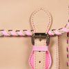 Topshop Neon Whipstitch Satchel in Beige (natural) - Lyst