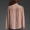 Winter Kate Anjail Blouse in Pink (adobe rose) - Lyst