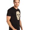 Alexander Mcqueen Embroidered Vine Skull Tee in Blue for Men (b) - Lyst