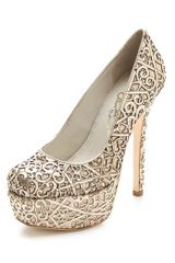 Alice + Olivia Larimore Laser Cut Pumps