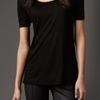 Burberry Oversized Jersey Tshirt in Black - Lyst