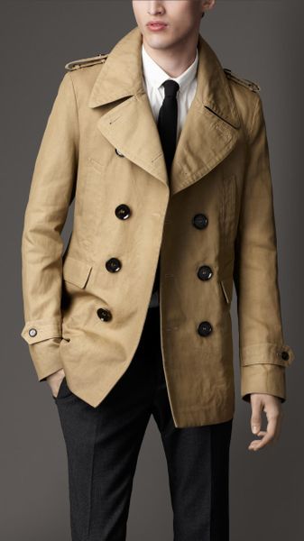 Beige pea coat men Stay comfortable in any weather with men's jackets. Men will look and feel great in cold weather with the help of a new men's jacket. Sears has great outerwear choices to express any personal style.