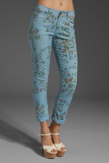 Citizens Of Humanity Mandy High Waist Retro Slim Roll Up - Lyst