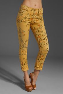 Citizens Of Humanity Mandy High Waist Retro Slim Roll Up - Lyst