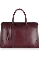 Gucci Duilio Perforated Leather Tote