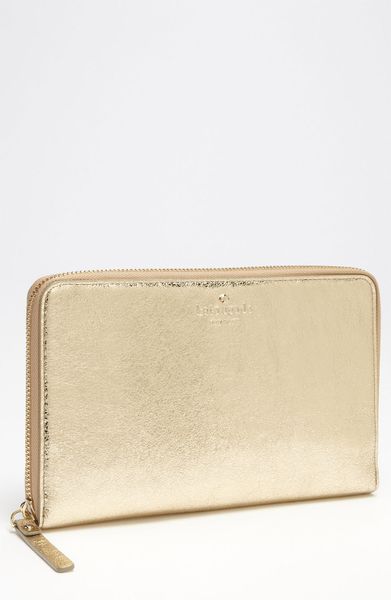 kate spade gold wallet