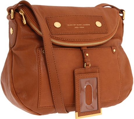 Marc By Marc Jacobs Preppy Leather Natasha in Brown (r) - Lyst
