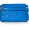 Marc Jacobs Baroque Single Quilted Leather Shoulder Bag in Blue - Lyst