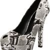 Michael Antonio Womens Kovie Pump in Black (black snake) - Lyst